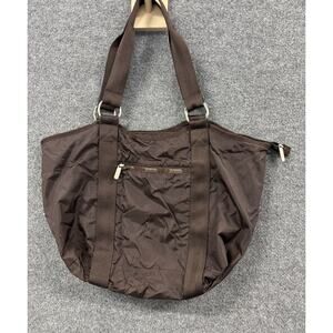 LeSportSac women's nylon brown handbag (13x18)